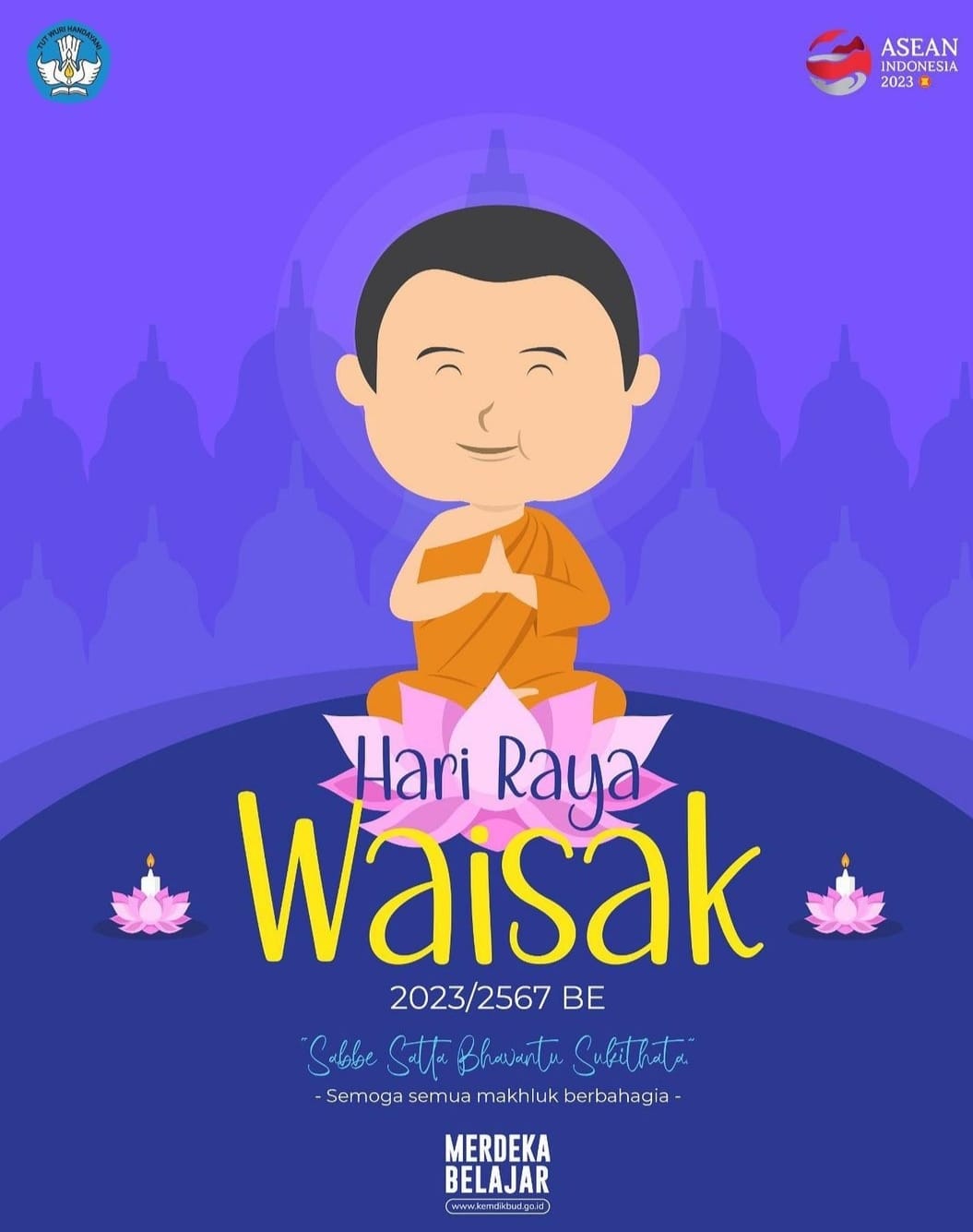 You are currently viewing Hari Raya Waisak 2023/2567 BE