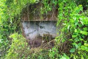 Bunker yang ada esa Sungai Bakar, Kecamatan Bajuin, Kabupaten Tanah Laut, Kalimantan Selatan