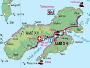Peta Pulau Ambon