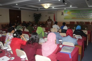 Dirjen kebudayaan pada acara seminar di hotel mahadria (3)