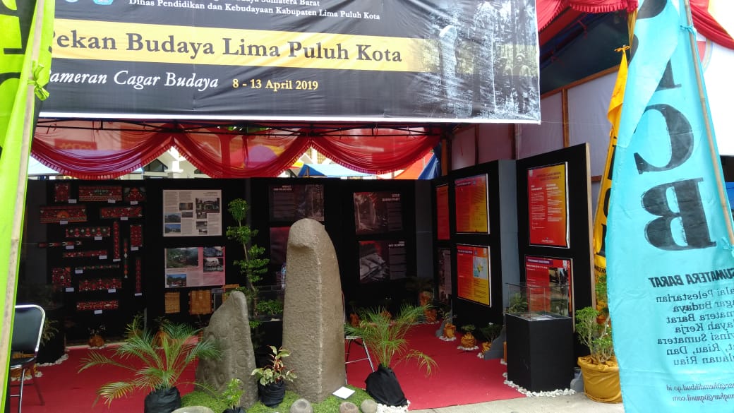 Partisipasi BPCB Sumatera Barat dalam Pekan Budaya Lima Puluh Kota 2019