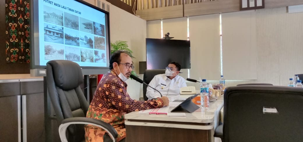 Penting Melestarikan Cagar Budaya, Wakil Bupati Tanah Datar Kunjungi BPCB Provinsi Sumatera Barat