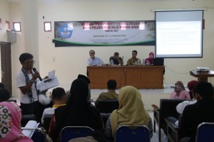 Pemaparan Proposal Penelitian Dalihan Na Tolu pada Masyarakat Batak di Kota Medan oleh Tim Peneliti BPNB Aceh dengan pak Hotli Simanjuntak (wartawan senior) mitra bestari BPNB Aceh.