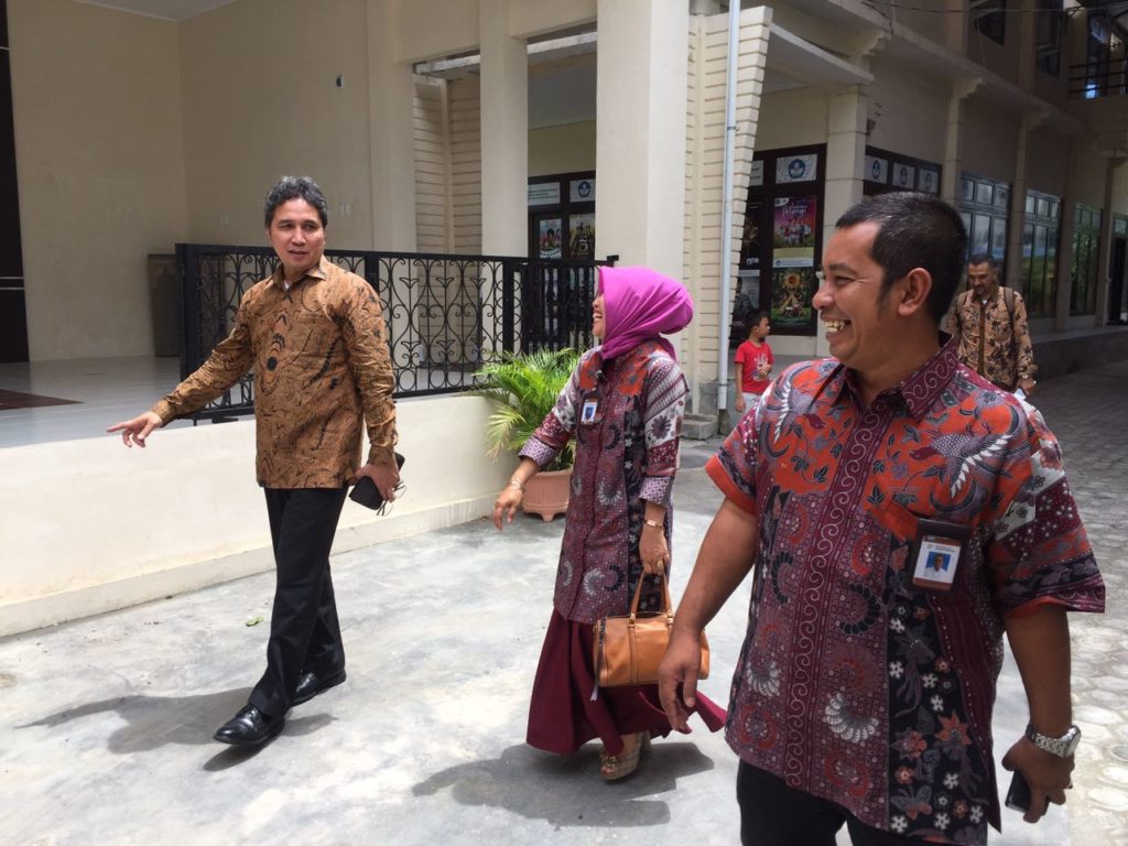 Sidak Direktur Jenderal Kebudayaan di Kantor BPNB Aceh.