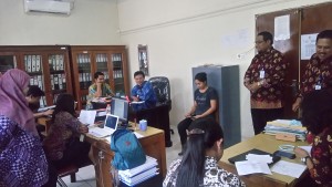 Kasubbag TU BPNB Bali Memberikan Arahannya Sebelum Bimbangan Teknis