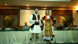 Salah Satu Peserta International Folk Dance Festival Dari Greece