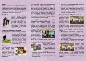 leaflet kegiatan BPSNT Bandung 2011 back