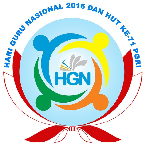 Logo Hari Guru Nasional 2016 Dan Hut Pgri Ke 71 Balai Pelestarian Nilai Budaya Jawa Barat