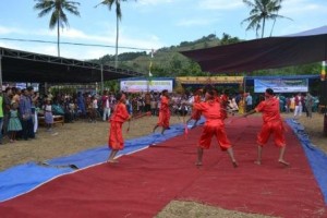 Tari Cakalele merupakan salah satu tarian penyambutan tamu yang dimainkan oleh pemuda ikatan keluarga Maluku (IKEMAL) di Jayapura.