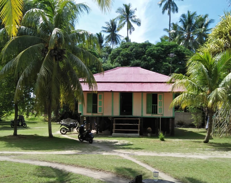 Rumah Melayu di Desa Berakit