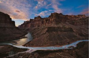 Salah satu spot pemandangan di Grand Canyon (dok. National Geographic September 2016) 