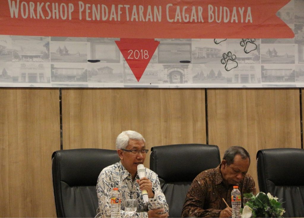 Pembukaan Workshop Pendaftaran Cagar Budaya Online di Kota Surakarta, Kegiatan pertama pada 2018.