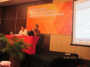 Pembahasan mengenai draft Juknis Bantuan Pemerintah Fasilitasi Rumah Budaya Nusantara