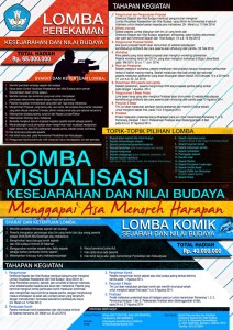 Lomba Visualisasi Kesejarahan dan Nilai Budaya