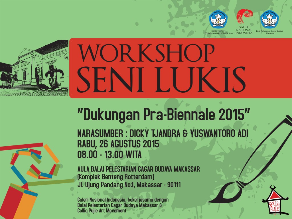 Galeri Nasional Indonesia siap gelar Workshop Seni Lukis di Makassar
