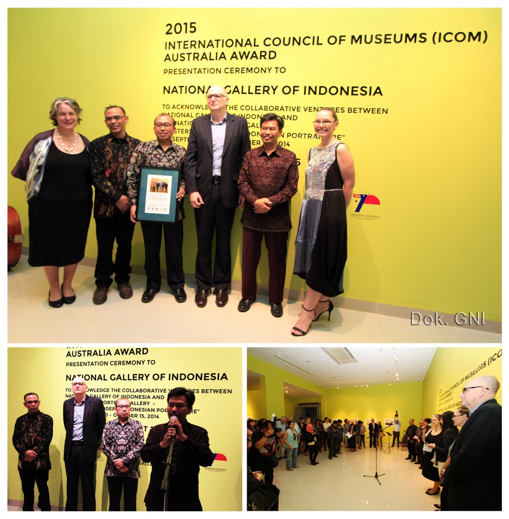 Malam Penganugerahan 2015 ICOM Australia Award untuk Galeri Nasional Indonesia