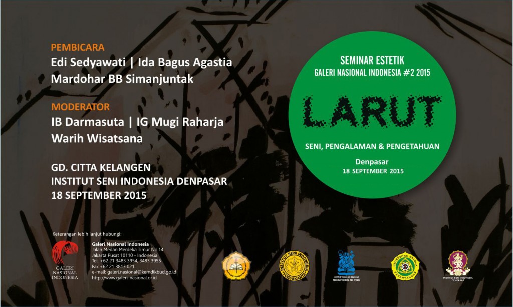 Seminar Estetik #2 digelar Galeri Nasional Indonesia di Bali 