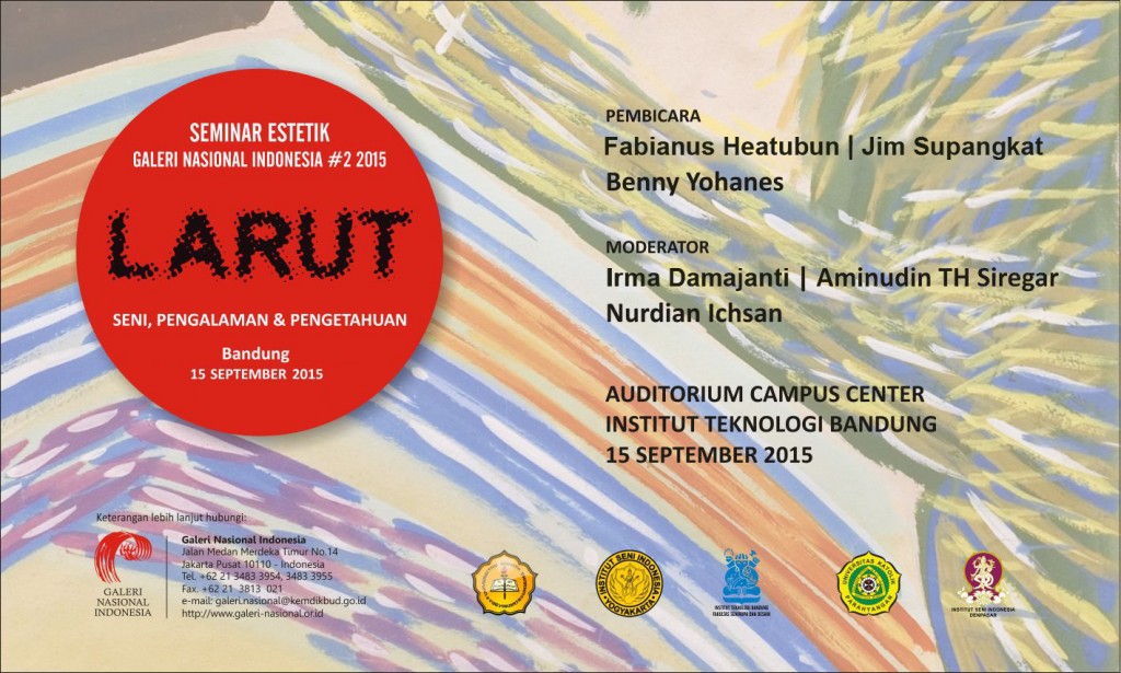 Seminar Estetik #2 akan kembali digelar Galeri Nasional Indonesia di Bandung