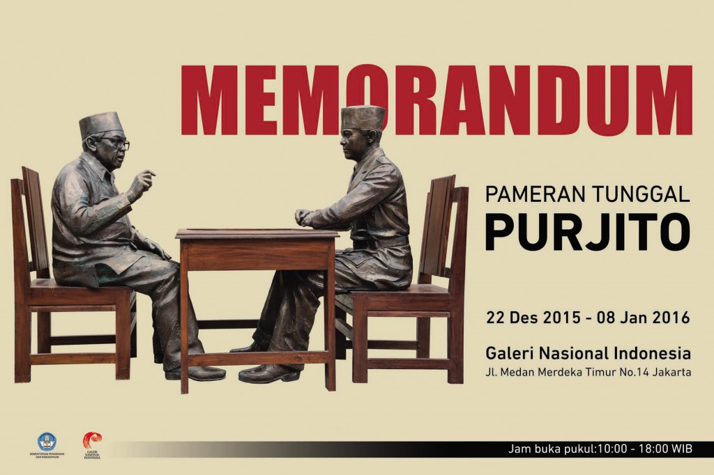 Pameran Tunggal Purjito “Memorandum” akan digelar di Galeri Nasional Indonesia 