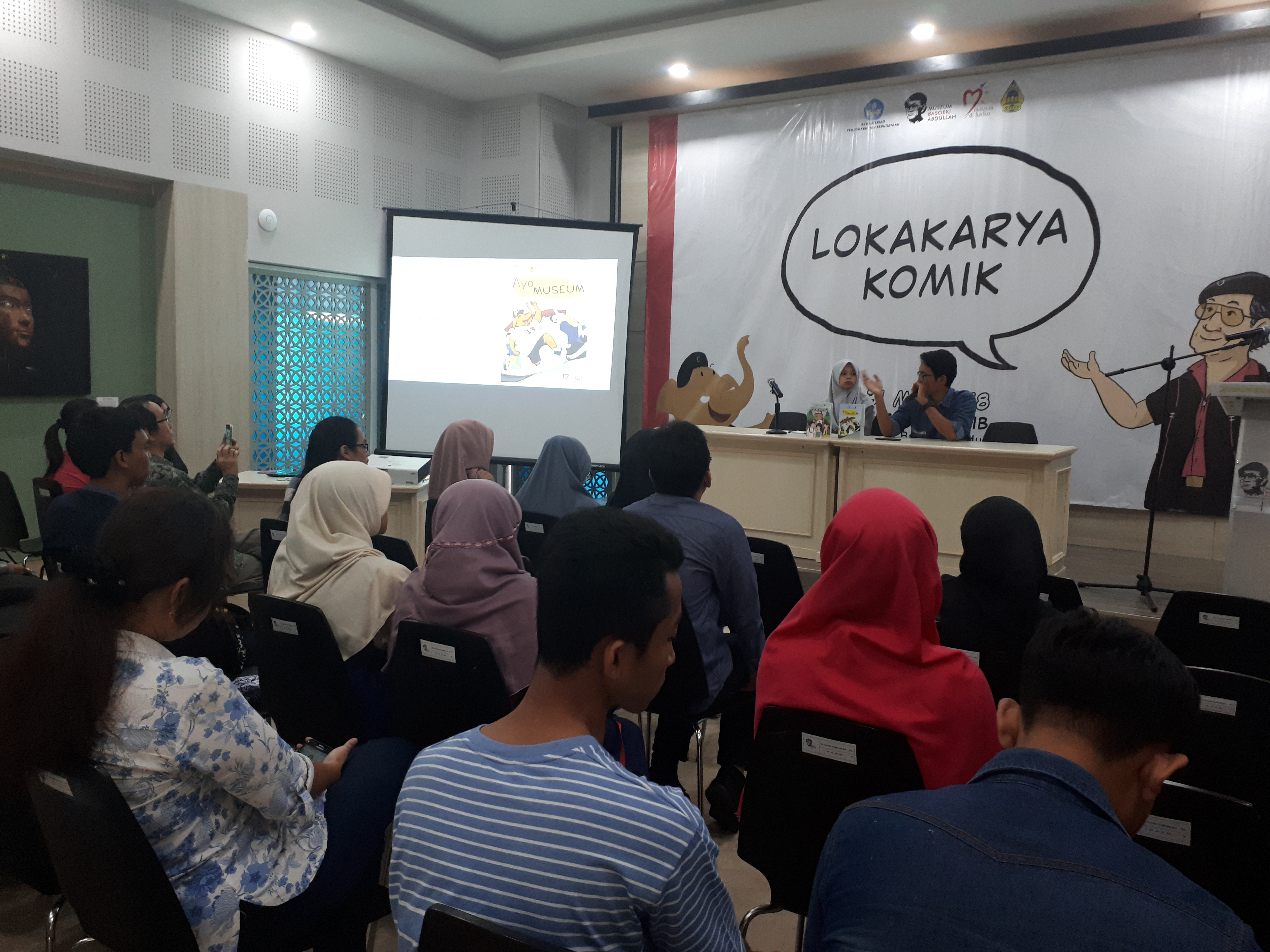 Read more about the article Ngabuburit Sambil Belajar Membuat Komik di Museum Basoeki Abdullah