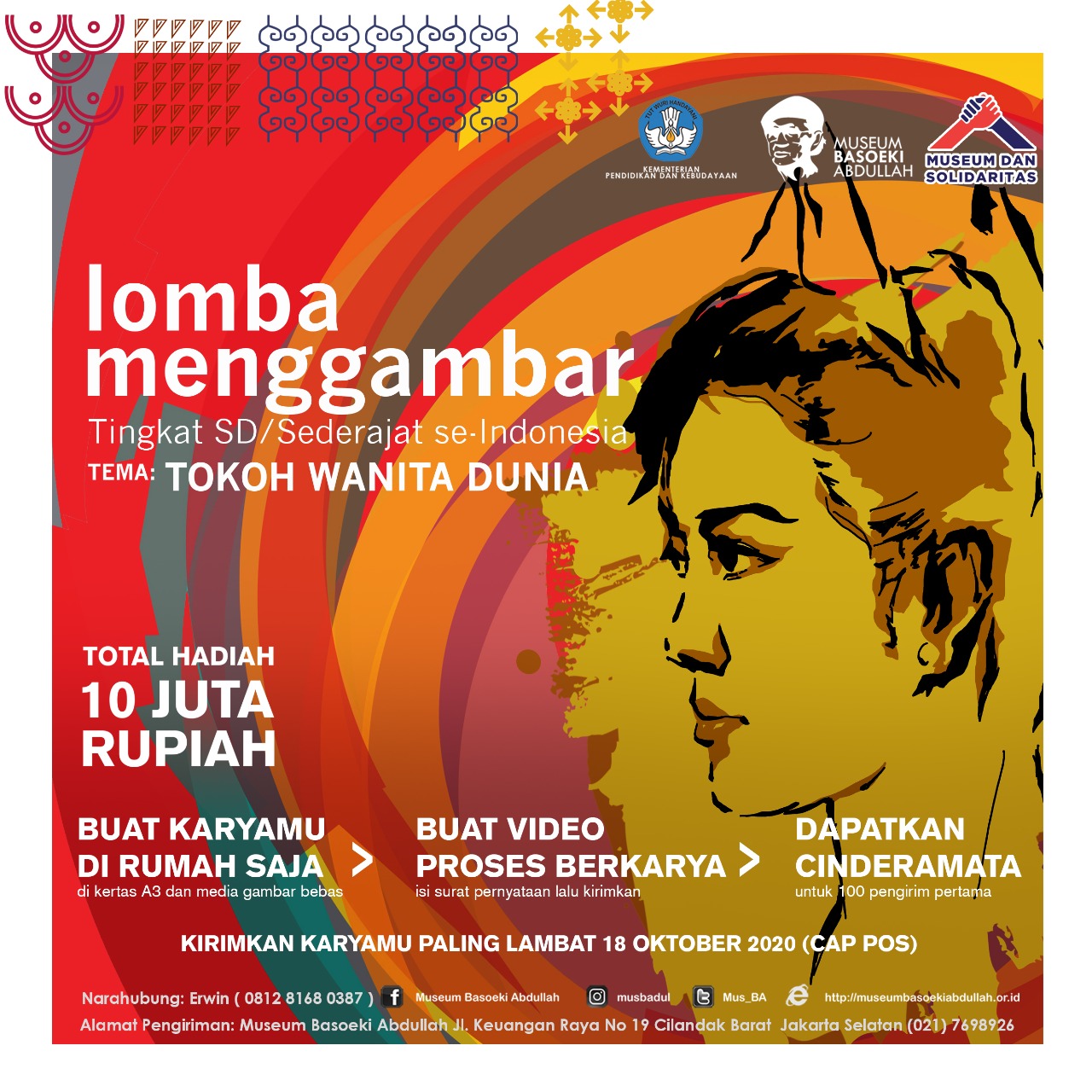 You are currently viewing Lomba Menggambar Tingkat SD/Sederajat Se-Indonesia