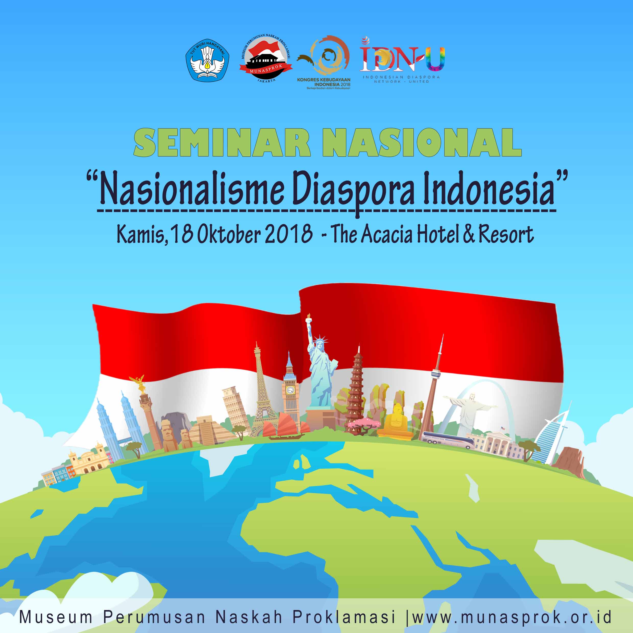 Read more about the article SEMINAR NASIONAL: “NASIONALISME DIASPORA INDONESIA”