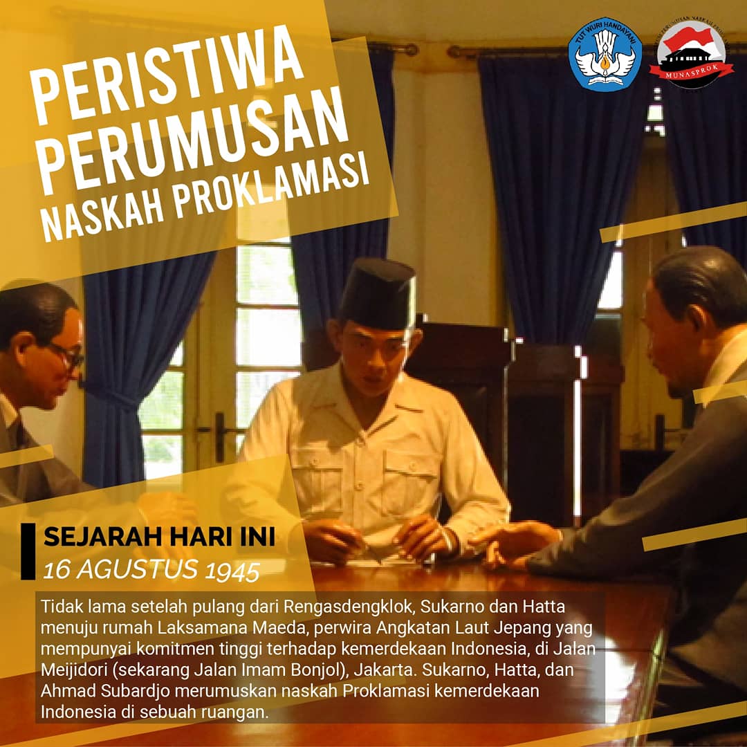 Read more about the article Peristiwa Perumusan Naskah Proklamasi