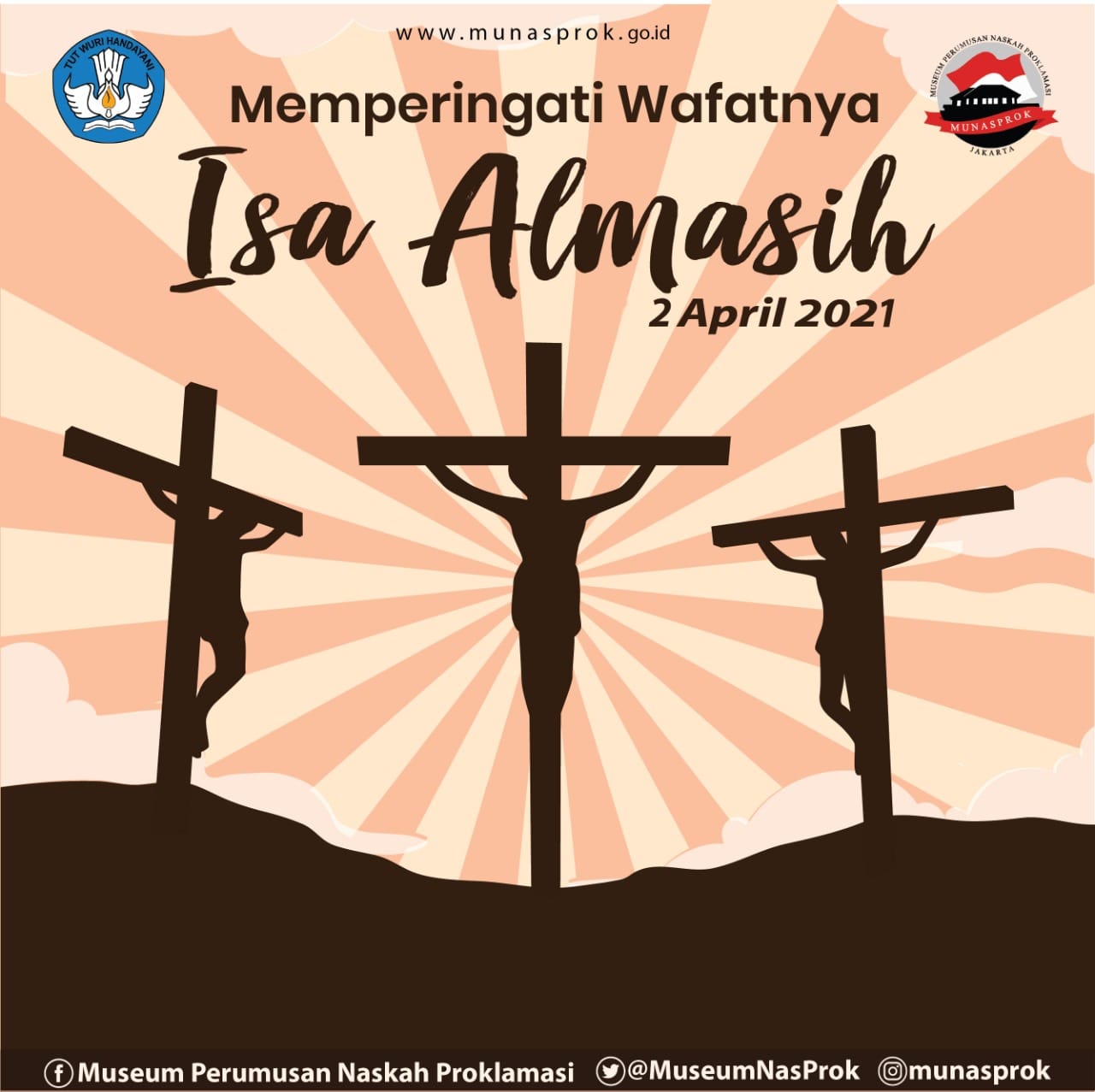 Read more about the article [INFO MUNASPROK : Hari Libur Nasional : Memperingati Wafatnya Isa Almasih]
