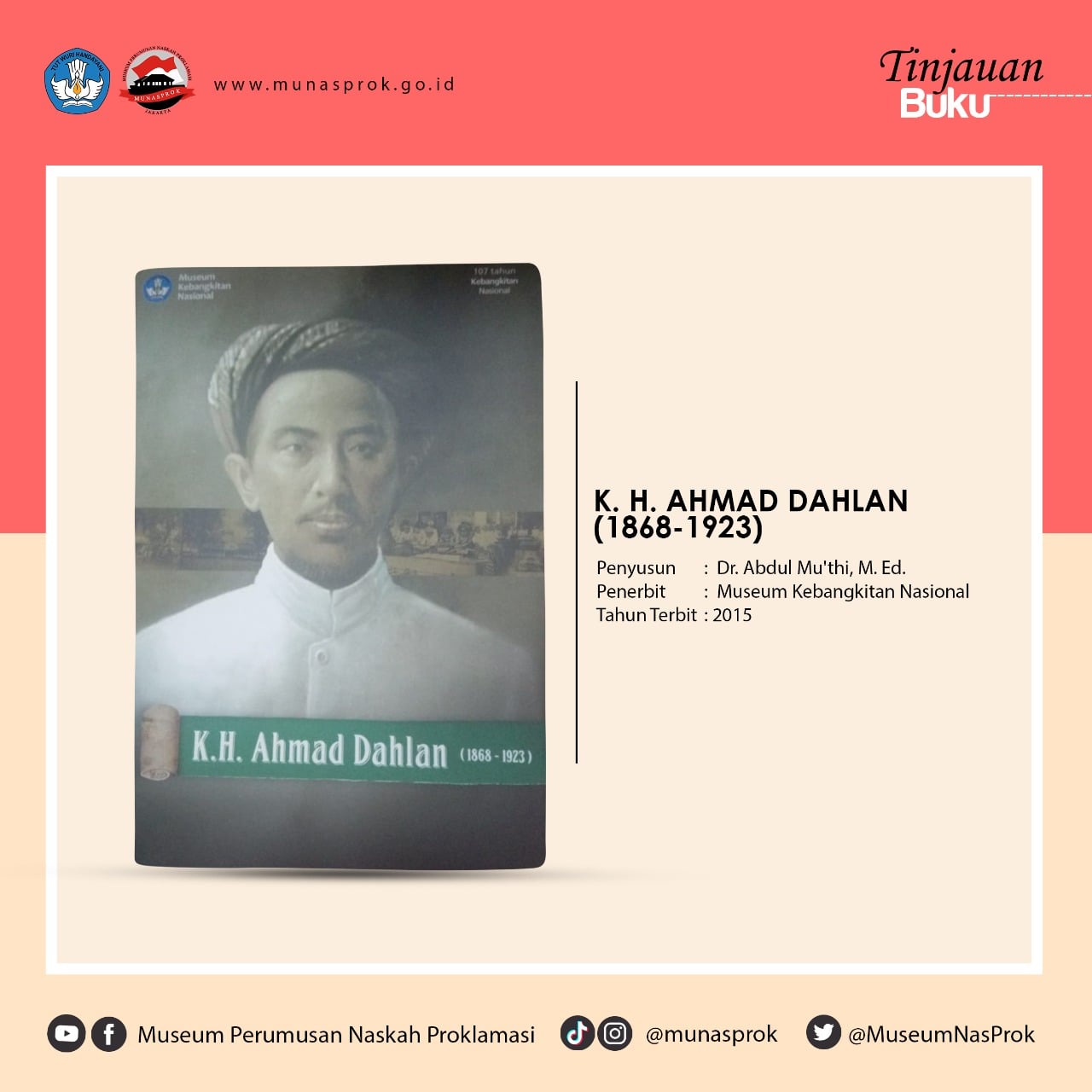 Read more about the article [TINJAUAN BUKU] – K. H. Ahmad Dahlan