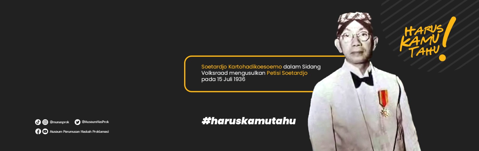 You are currently viewing HARUS KAMU TAHU : Petisi Soetardjo