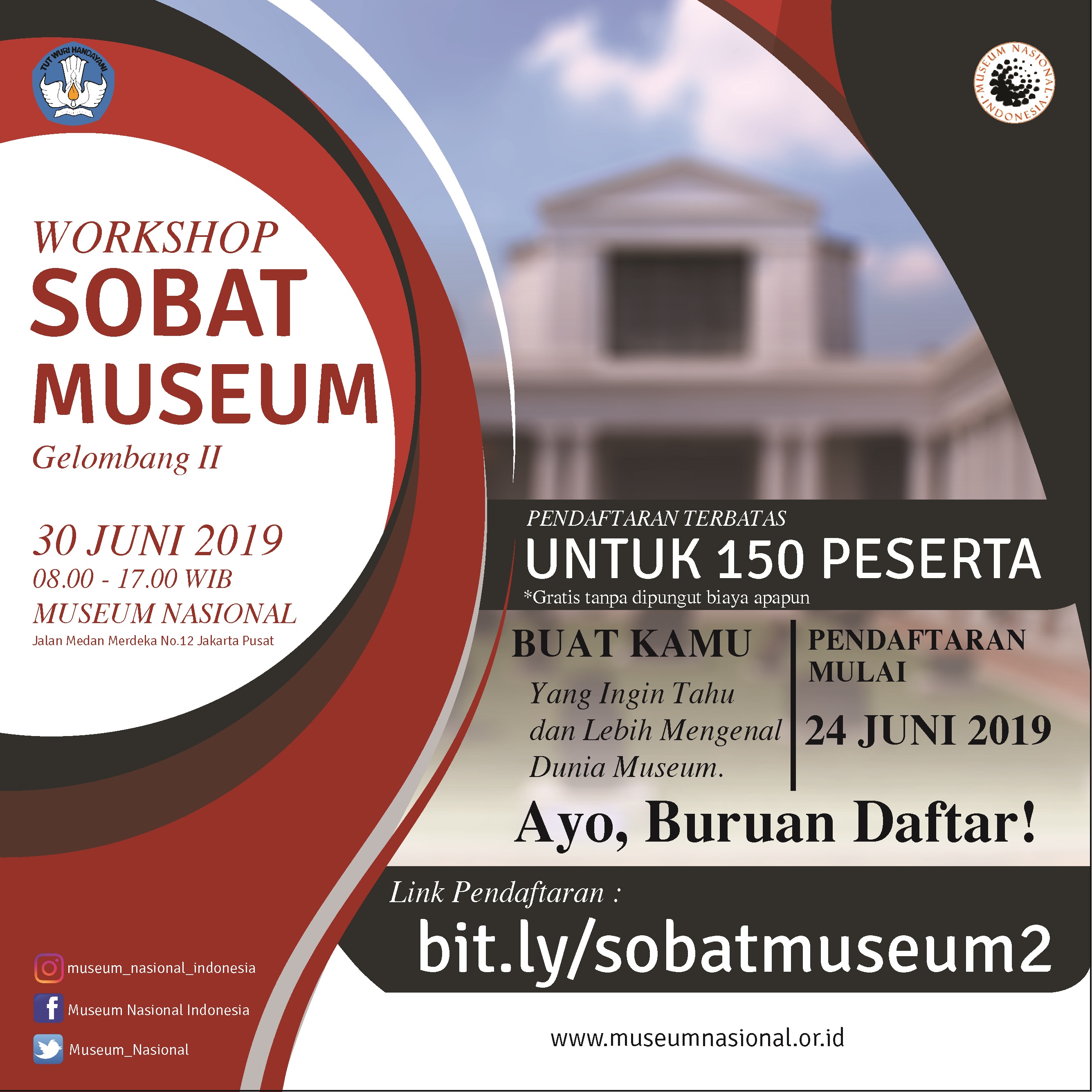 You are currently viewing Museum Nasional Kembali Mengajak Generasi Muda Peduli Museum