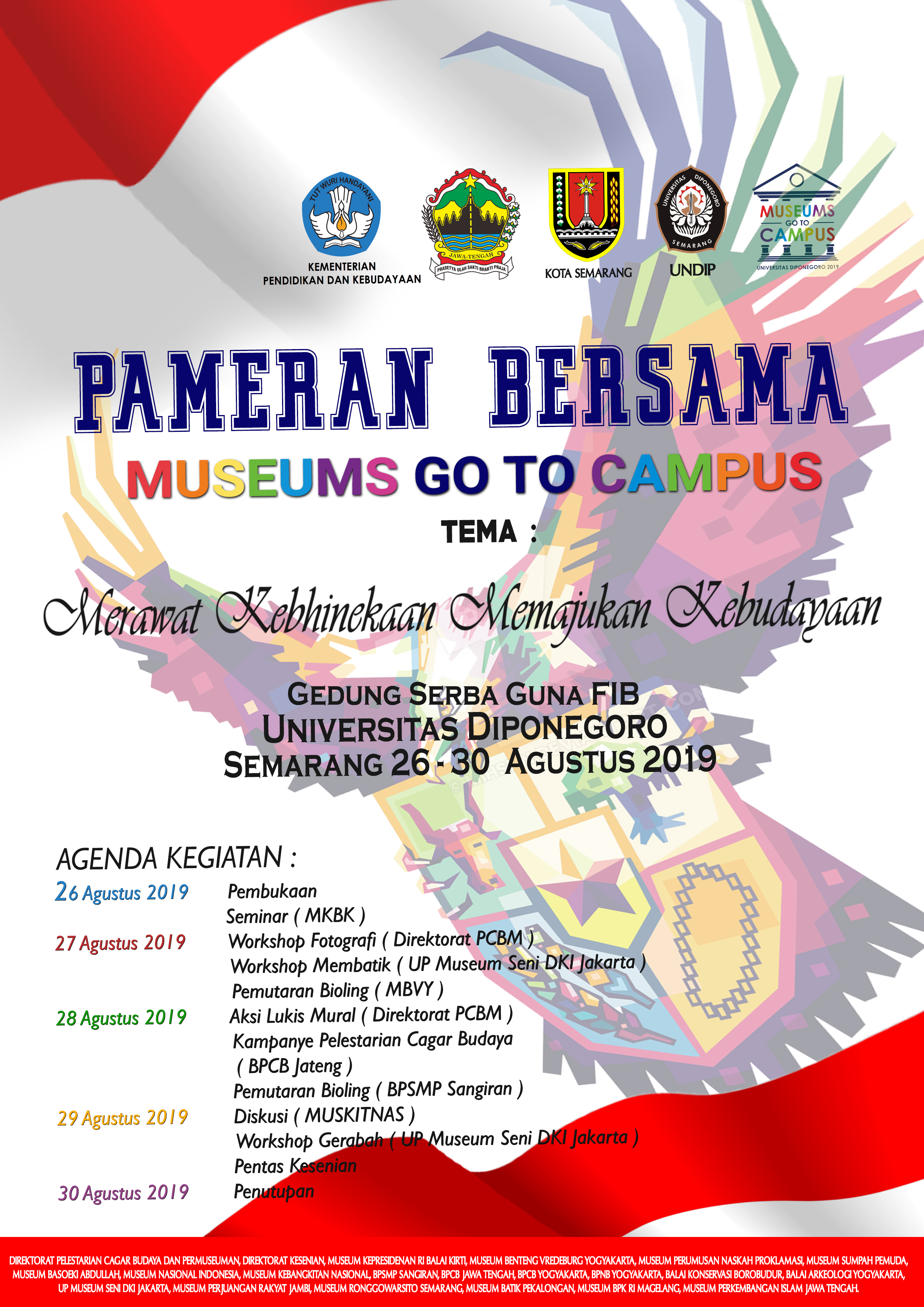 You are currently viewing Pameran Bersama Museums Go To Campus UNDIP Semarang