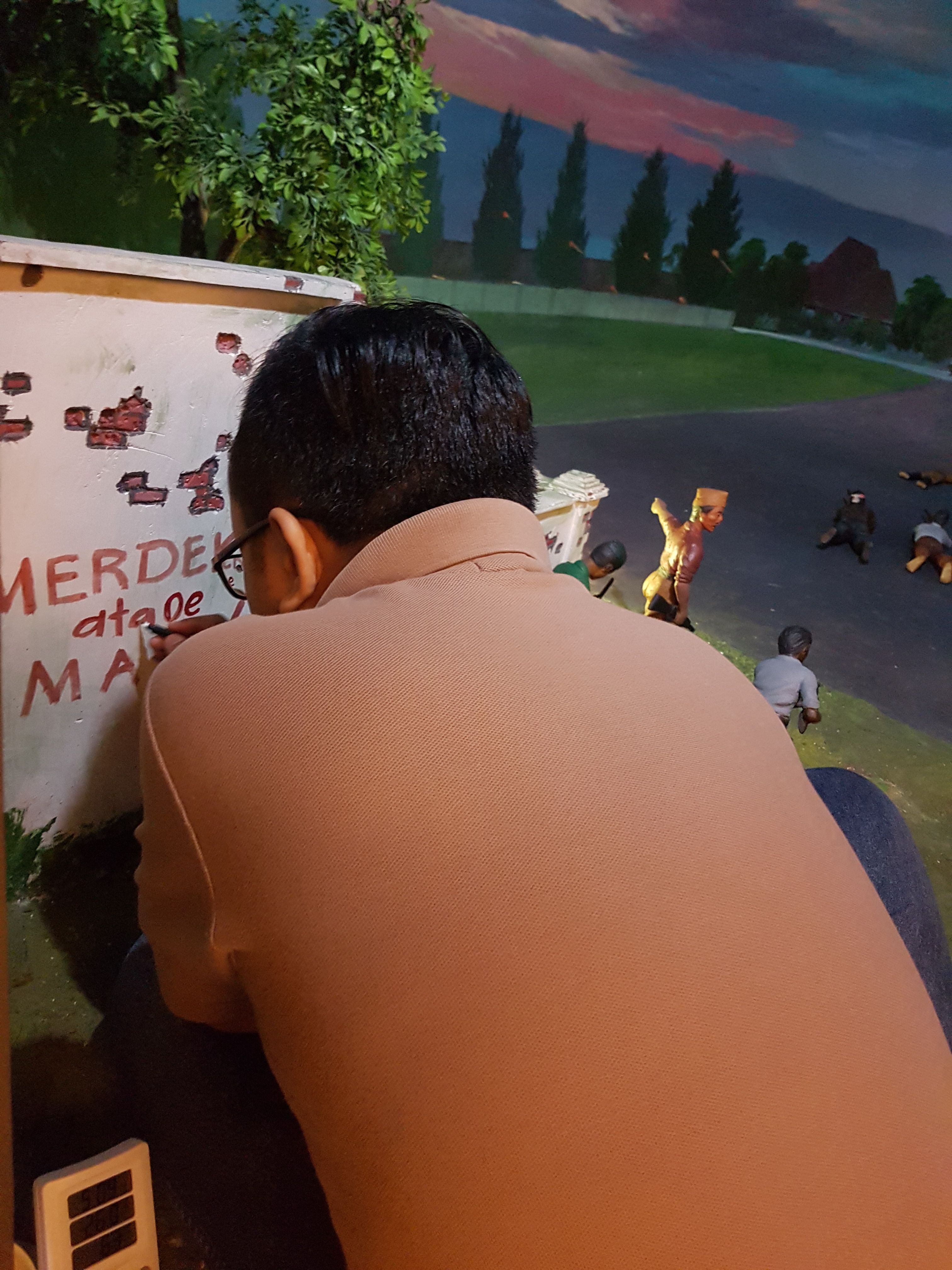 You are currently viewing Revisi Ejaan pada Diorama 2 Minirama Pertempuran Kotabaru