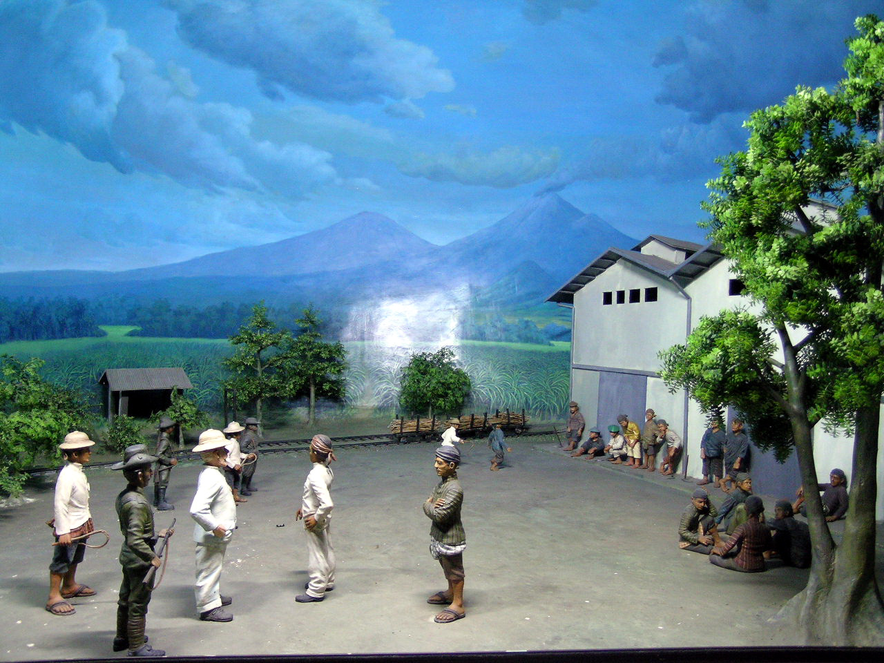 Read more about the article Diorama Pemogokan Kaum Buruh Di Pabrik Gula Sekitar Yogyakarta-Diorama I Museum Benteng Vredeburg Yogyakarta