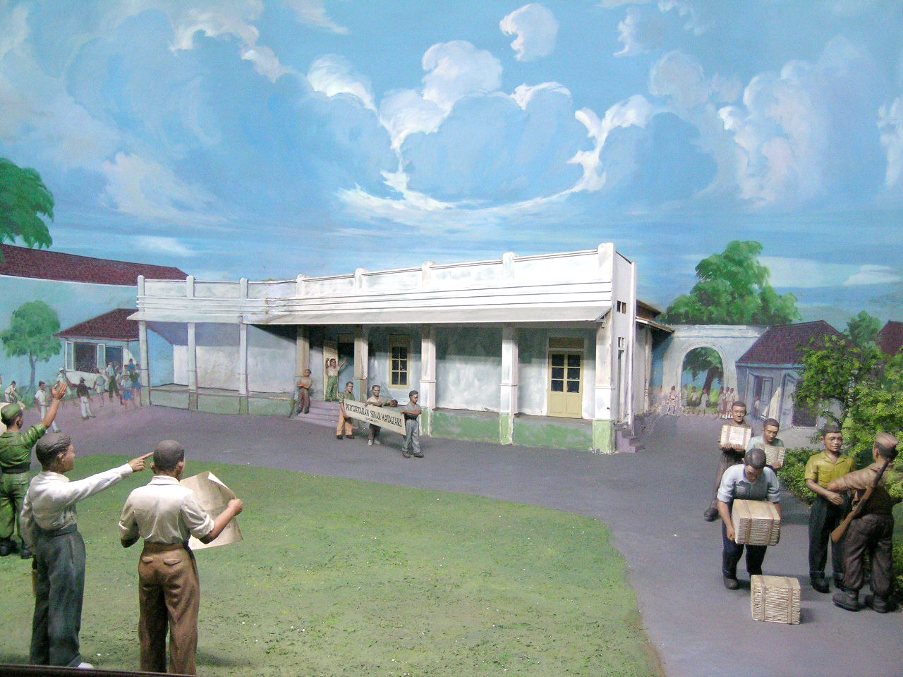 Read more about the article Diorama Perebutan Percetakan Harian Sinar Matahari di Yogyakarta- Diorama II Museum Benteng Vredeburg Yogyakarta