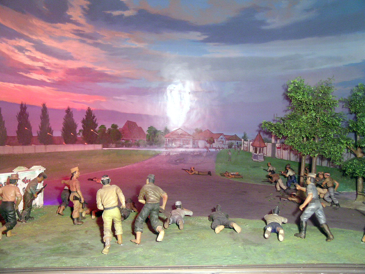 Read more about the article Diorama Pertempuran Kotabaru – Diorama II Museum Benteng Vredeburg Yogyakarta.