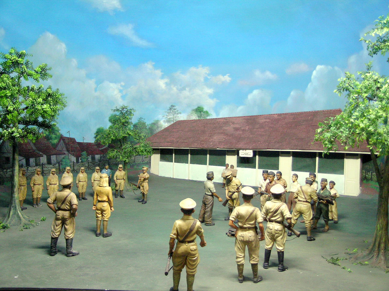 Read more about the article Diorama Perebutan Senjata Dari Tentara Jepang Oleh Polisi Istimewa, Pemuda dan Rakyat di Gayam Yogyakarta- Diorama II Museum Benteng Vredeburg Yogyakarta.