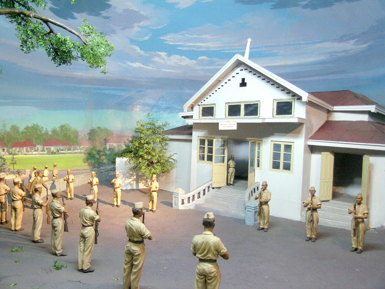 You are currently viewing Diorama Kegiatan Militer Akademi Yogyakarta-Diorama II Museum Benteng Vredeburg Yogyakarta