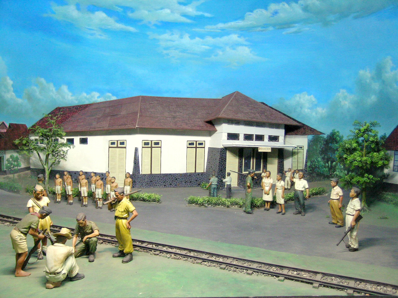 You are currently viewing Diorama Kegiatan Pemuda, Pelajar, MOBPEL, GAPI, IPI, TP pada Masa Revolusi-Diorama II Museum Benteng Vredeburg Yogyakarta