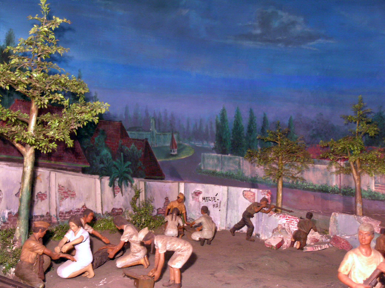 You are currently viewing Diorama Palang Merah Indonesia-Diorama II Museum Benteng Vredeburg Yogyakarta