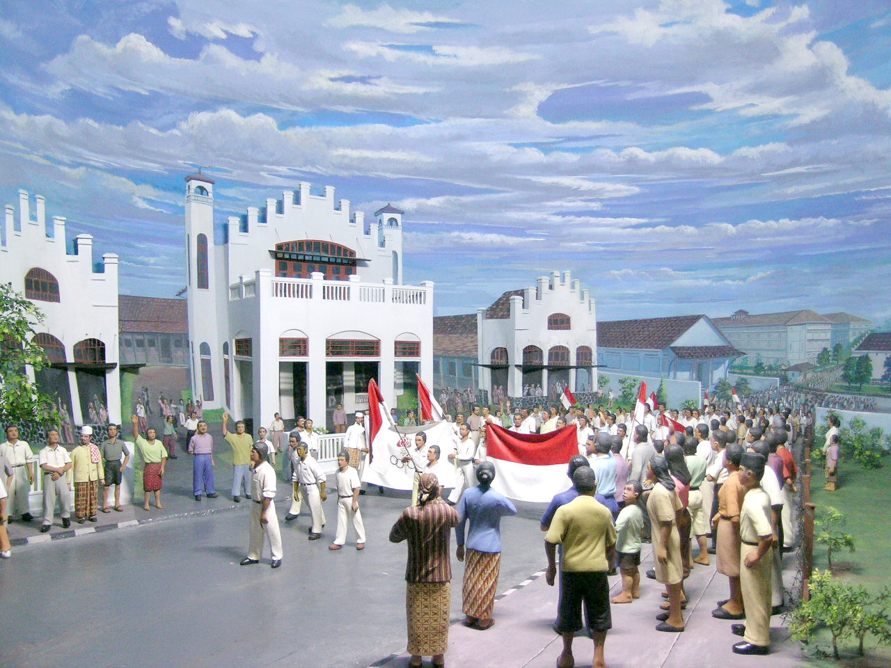 You are currently viewing Diorama Pembukaan Pekan Olah Raga Nasional Indonesia Pertama – Diorama III Museum Benteng Vredeburg Yogyakarta