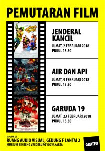 Read more about the article Jadwal Pemutaran Jum’at Film Februari 2018