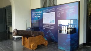 Read more about the article Temuan Bawah Air Situs Kapal Karam Selat Gelasa dipamerkan di Museum Benteng Vredeburg