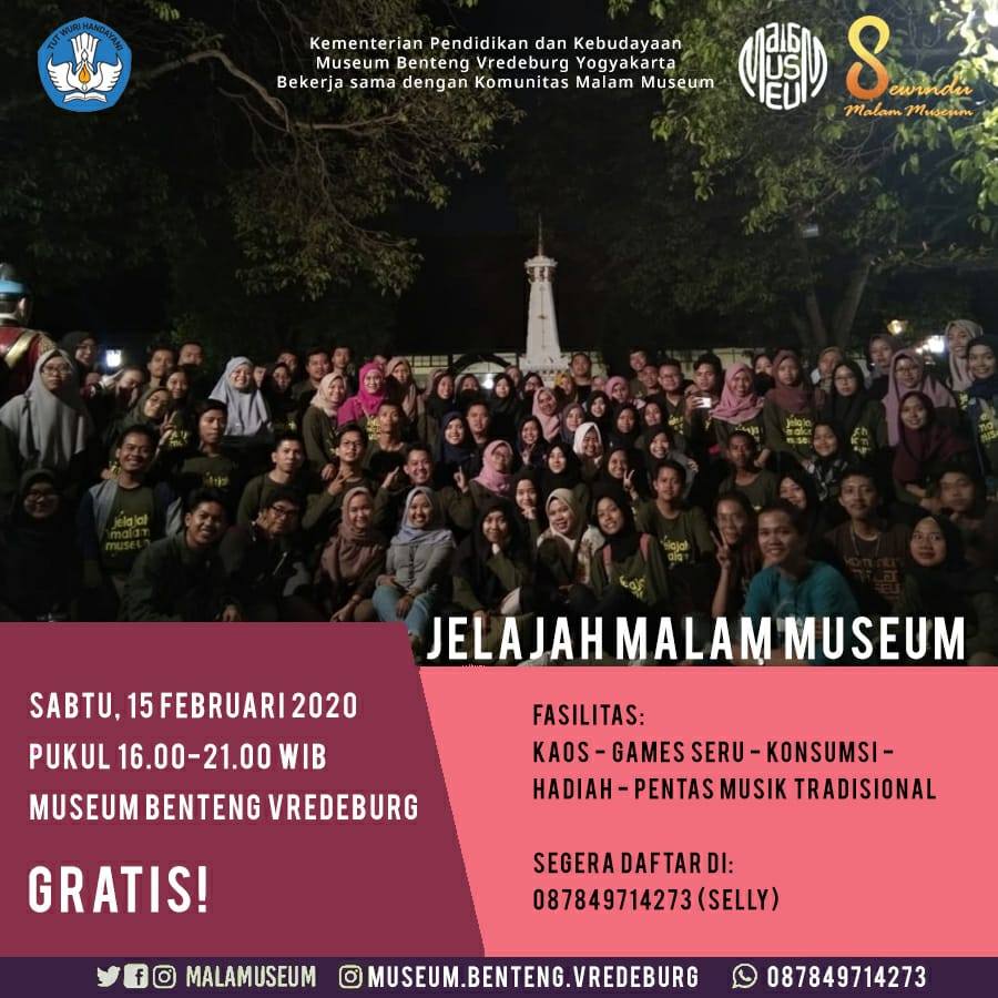 Read more about the article Jelajah Malam Museum 2020 Hadir Lebih Sering