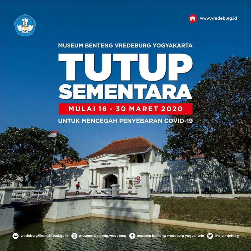Read more about the article Covid-19, Museum Benteng Vredeburg Tutup Sementara