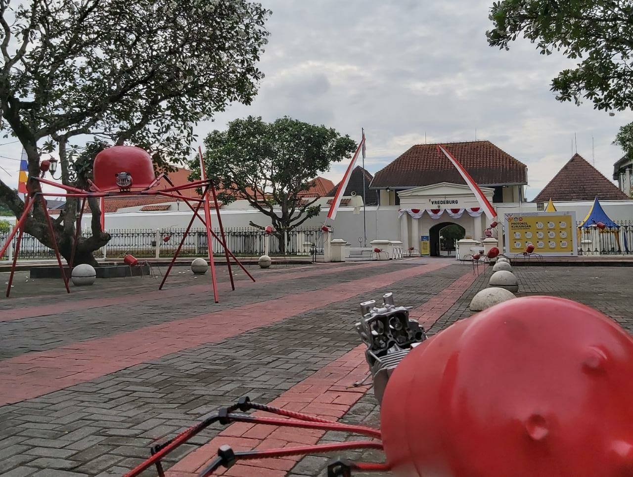 Read more about the article Lapangan parkir Museum Benteng Vredeburg mulai berubah fungsi menjadi ruang publik untuk masyarakat