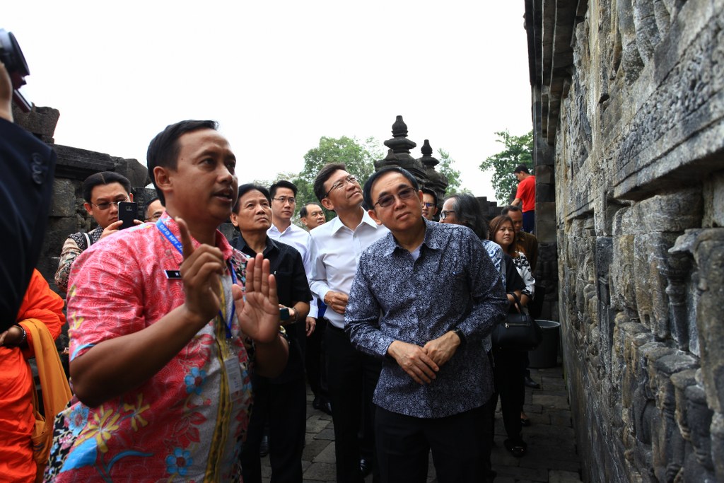 You are currently viewing Kunjungan Menteri Kebudayaan Thailand ke  Candi Borobudur