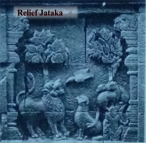 Penggambaran Singa di Relief Jataka