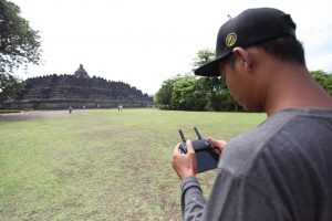Pendampingan Pengambilan Foto Udara untuk Kegiatan Borobudur Virtual