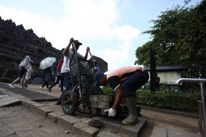 Read more about the article Pembenahan Sarana Pelestarian pada Struktur Candi Borobudur